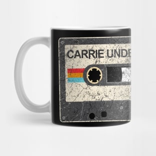 kurniamarga vintage cassette tape Carrie Underwood Mug